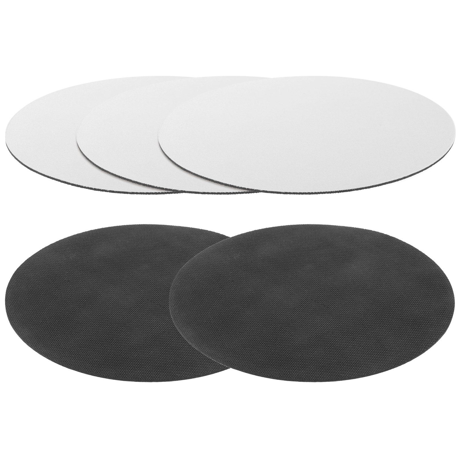 Mouse Pad Blank Sublimation - 5 Stück Gummi-Mauspad zum Sublimieren, große