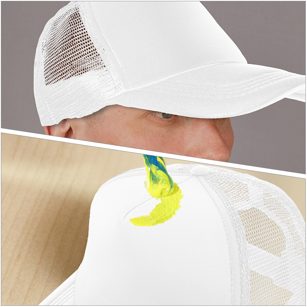 Hat Sublimation Blank - 5 Stück Leere Mesh-Baseballkappen für DIY-Sublimation,