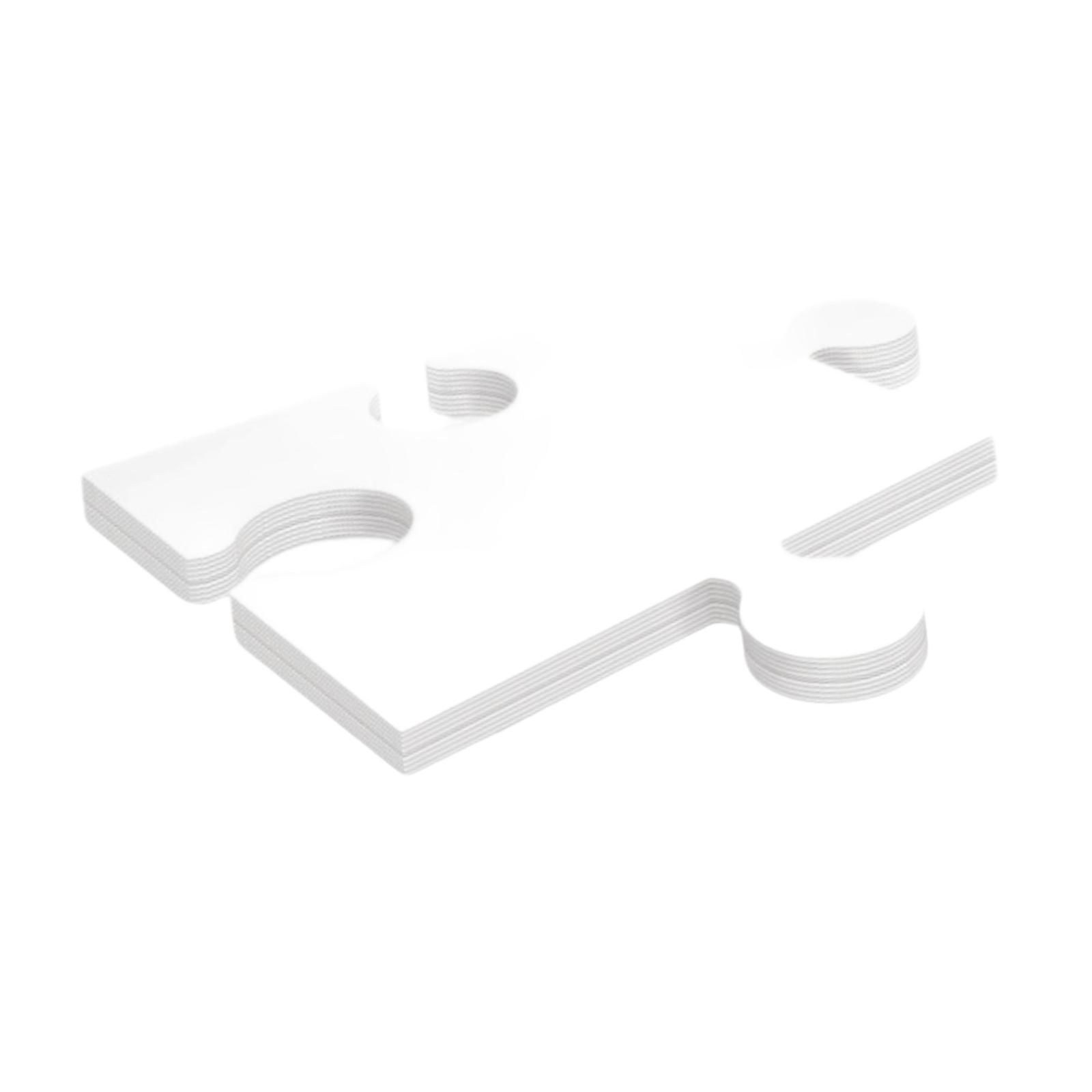 24x Weiße Karton-Puzzles 30,5c – Puzzle Blank White Bewertung und Preis