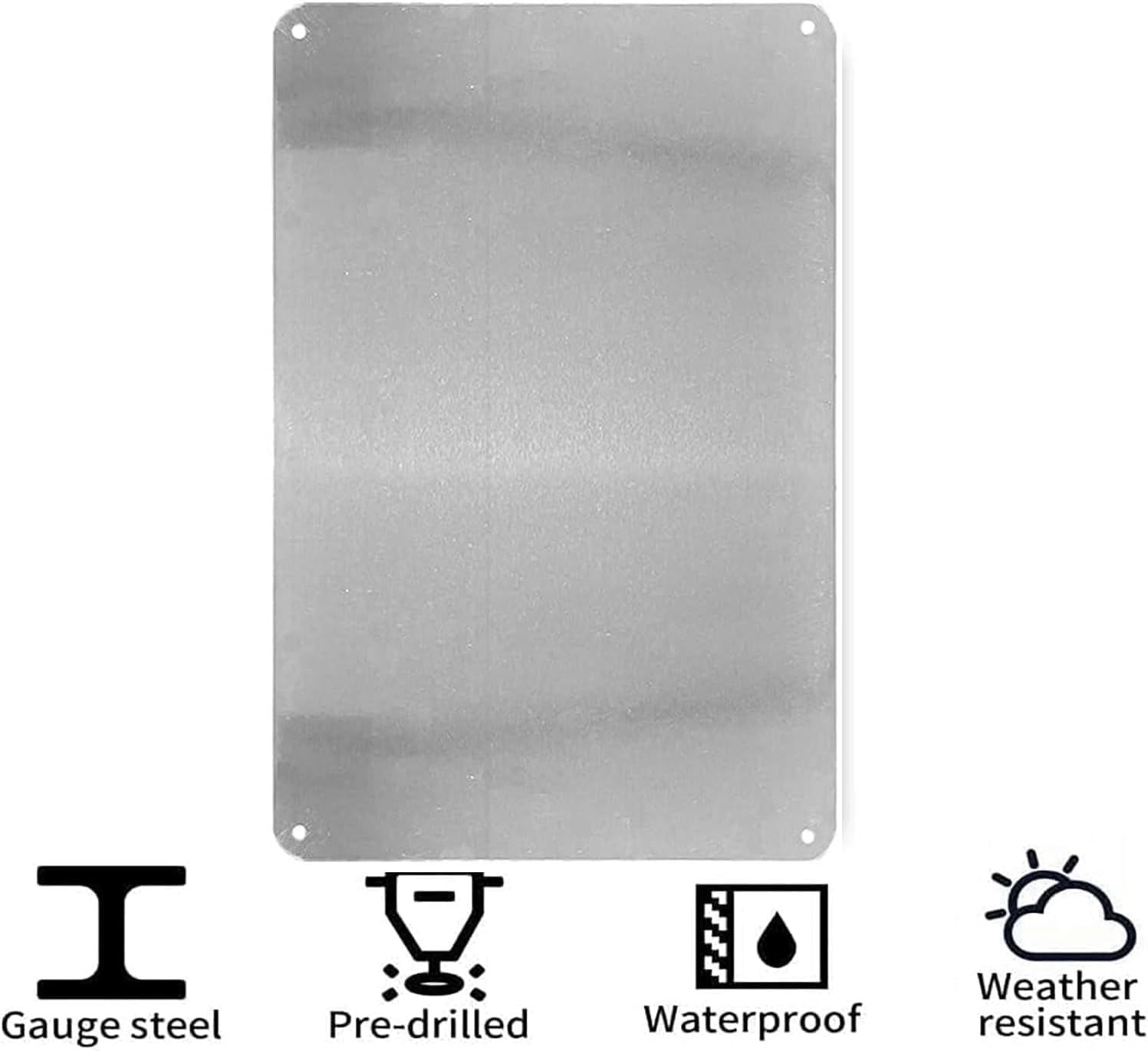 Metallschilder „My Tool Rules“ – Yard Sign Blank Bewertung und Preis