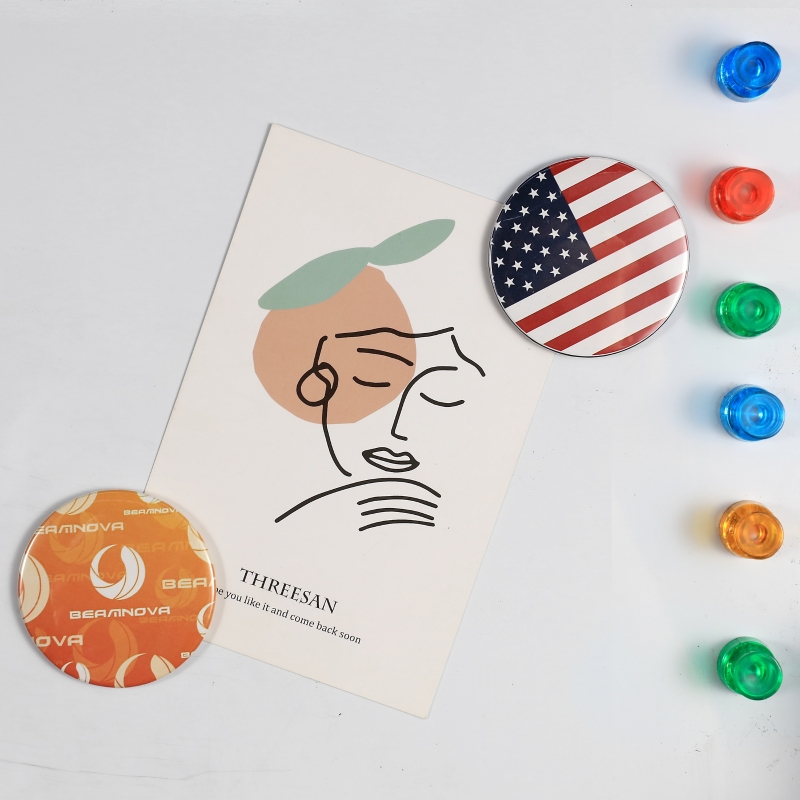 Leere Weiche Magnetische Kühls – Button Badge Blank Bewertung und Preis