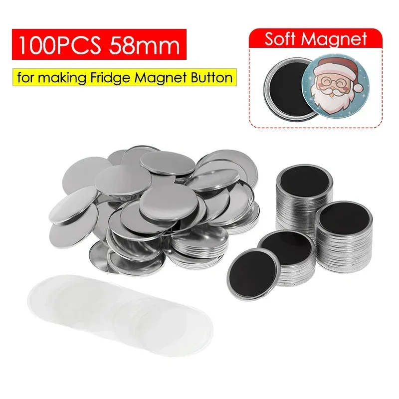 Leere Weiche Magnetische Kühls – Button Badge Blank Bewertung und Preis