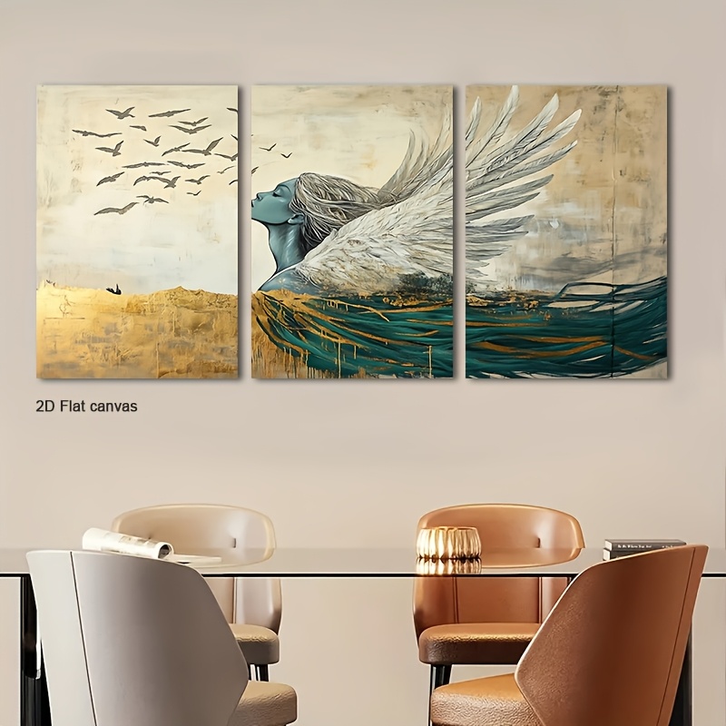 Rahmenlose Leinwand 3-teilig:  – Canvas Wrap Ready Bewertung und Preis