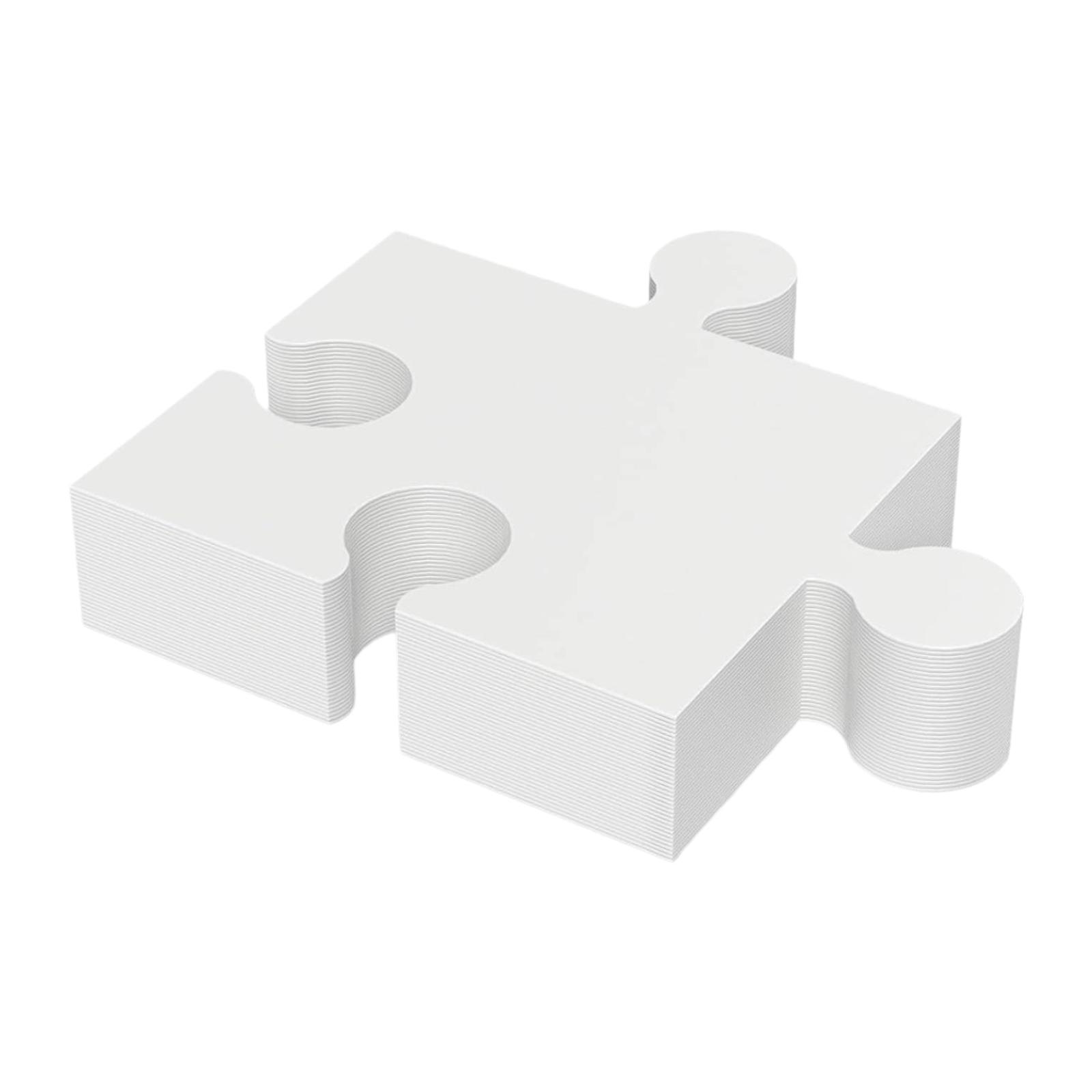 30 Stück Puzzle-Teile, Maldeko – Puzzle Blank White Bewertung und Preis